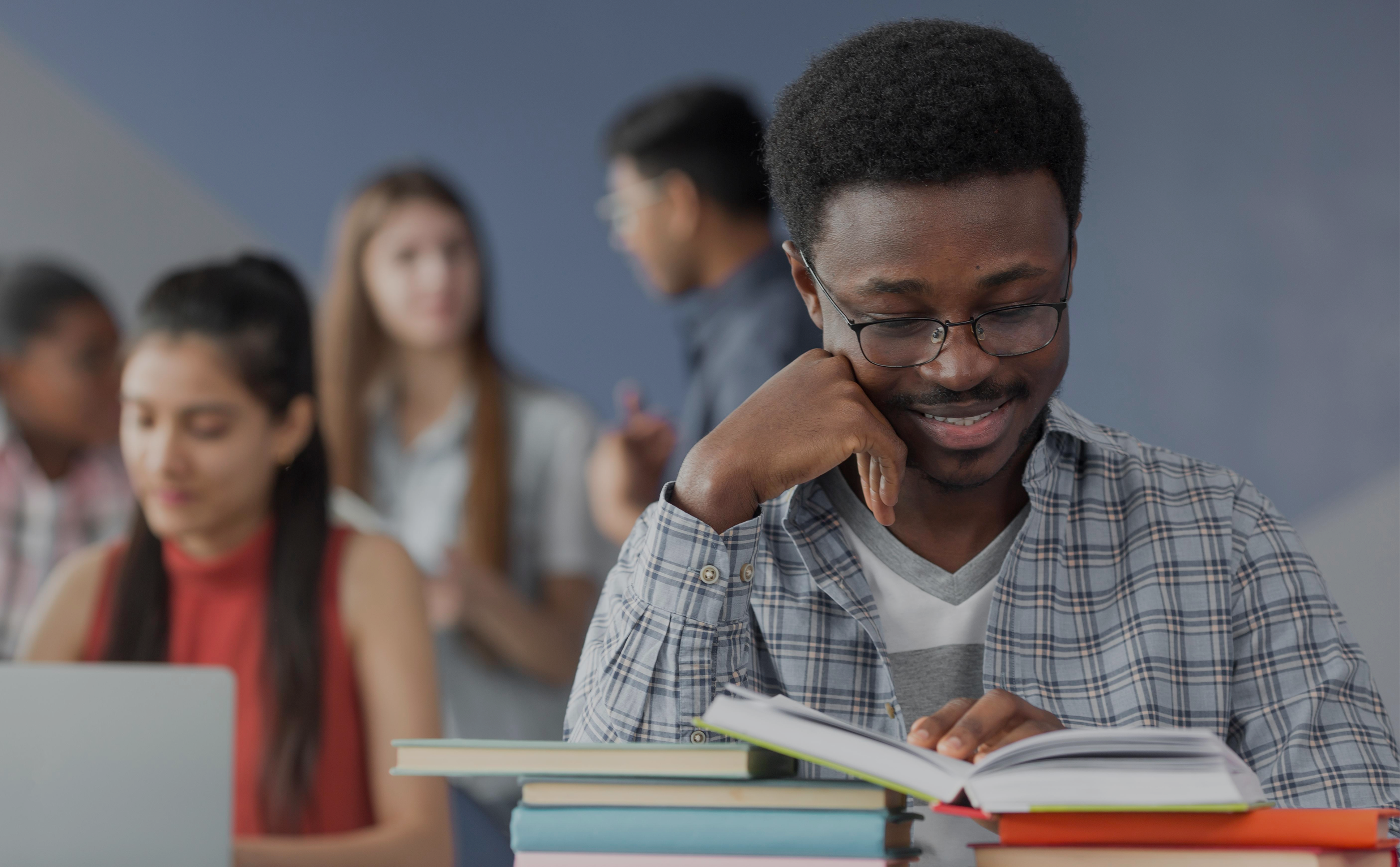 A Pointon Academy student studying